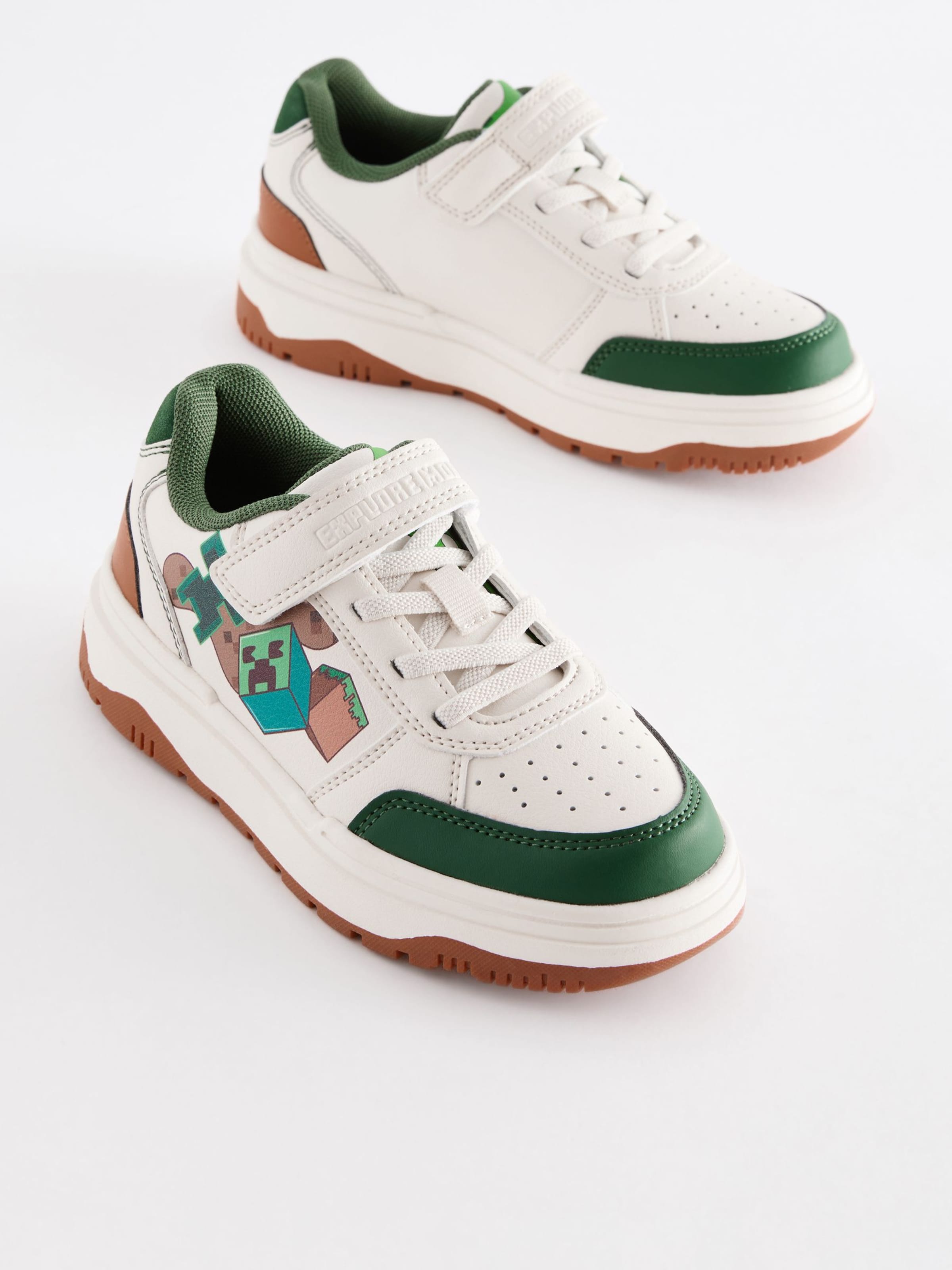 Next Sportcipő bézs / barna / zöld