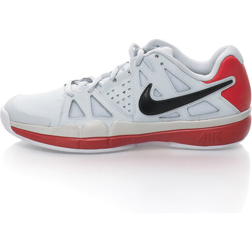 Nike Vapor Advantage Clay teniszcipő bőr anyagbetétekkel Nike Court Air Vapor Advantage Férfi Teniszcipő Piros Fehér