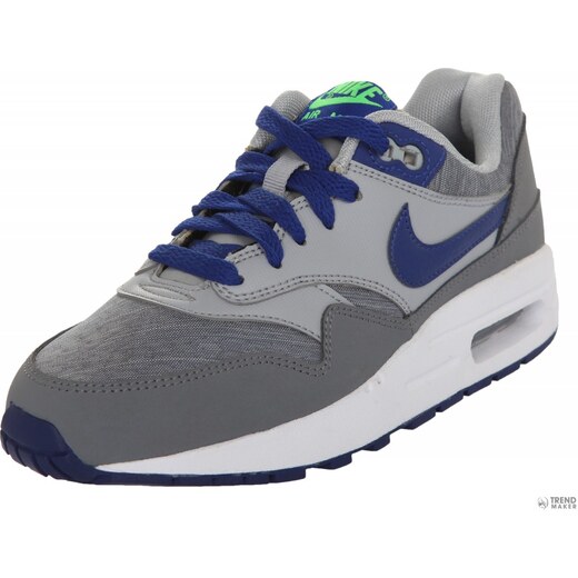 Nike gyerek edzőcipő edző cipő Air Max 1 (GS) szürke Kék Nike gyerek edzőcipő edző cipő Air Max 1 (GS) szürke Kék