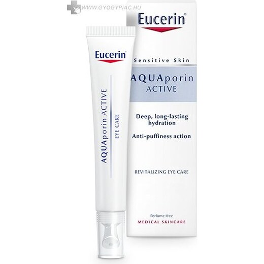 eucerin aquaporin active hidratáló szemkörnyékápoló 15 ml