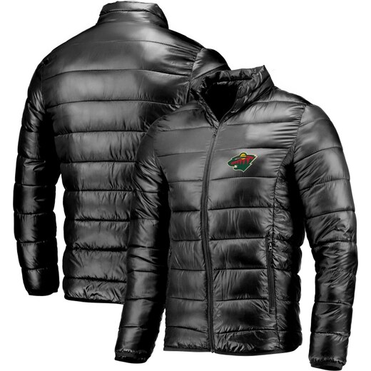 Fanatics Branded Minnesota Wild férfi kabát black NHL Szürke színű vattázott dzseki DUCA (méret 3XL) 10812
