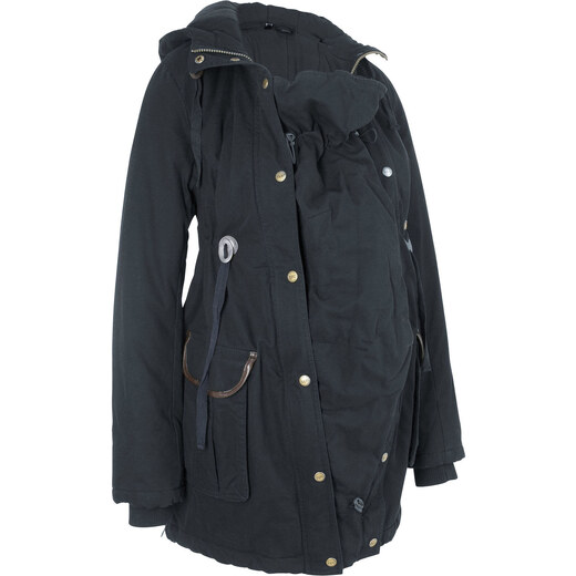 Bonprix Kismama parka kabát baba betéttel GLAMI.hu Bonprix Enyhén vattázott kabát GLAMI.hu