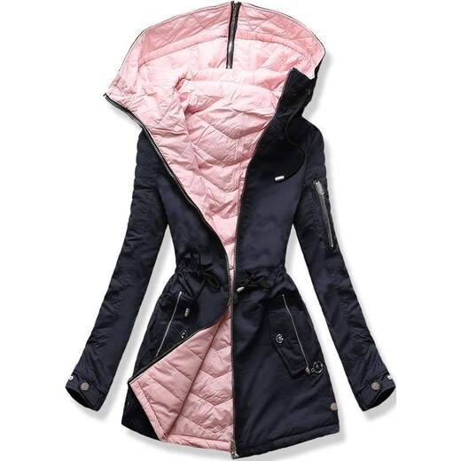 Butikmoda Kék és rózsaszínű kifordítható parka kabát GLAMI.hu Butikmoda Kifordítható parka kabát rózsaszínű GLAMI.hu