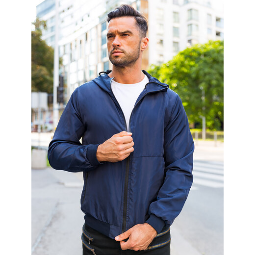 MODANOEMI by escoli Férfi átmeneti kék kabát HS 09D GLAMI.hu Champion Softshell férfi széldzseki átmeneti kabát GLAMI.hu