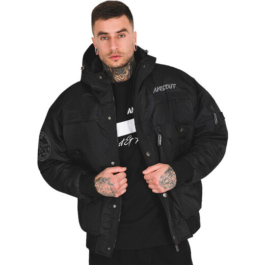 Téli kabát Amstaff Conex Winterjacke 2.0 schwarz GLAMI.hu Amstaff Kabát Conex Fekete | Hightrend.hu
