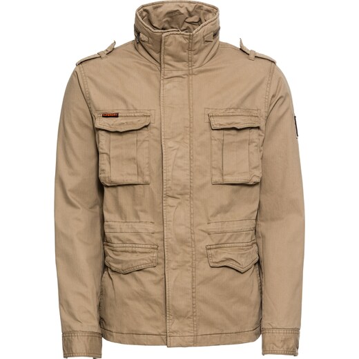 Superdry Átmeneti dzseki 'Classic Rookie 4 PKT JKT' bézs Superdry Átmeneti dzseki 'Classic Rookie 4 PKT JKT' khaki