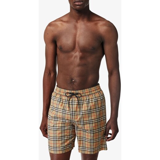 burberry check shorts