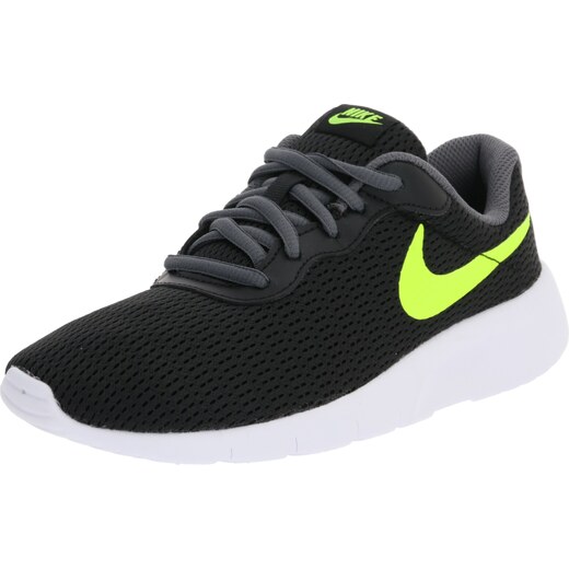 Nike Sportswear Sportcipő 'Tanjun (GS) U' fekete sárga Cipő NIKE Tanjun (GS) 818381 011 BlackWhiteWhite
