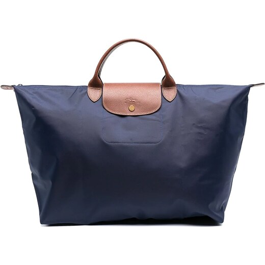 longchamp le pliage light blue