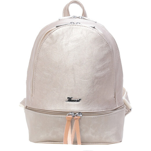 Karen Milton rostbőr női hátizsák arany GLAMI.hu