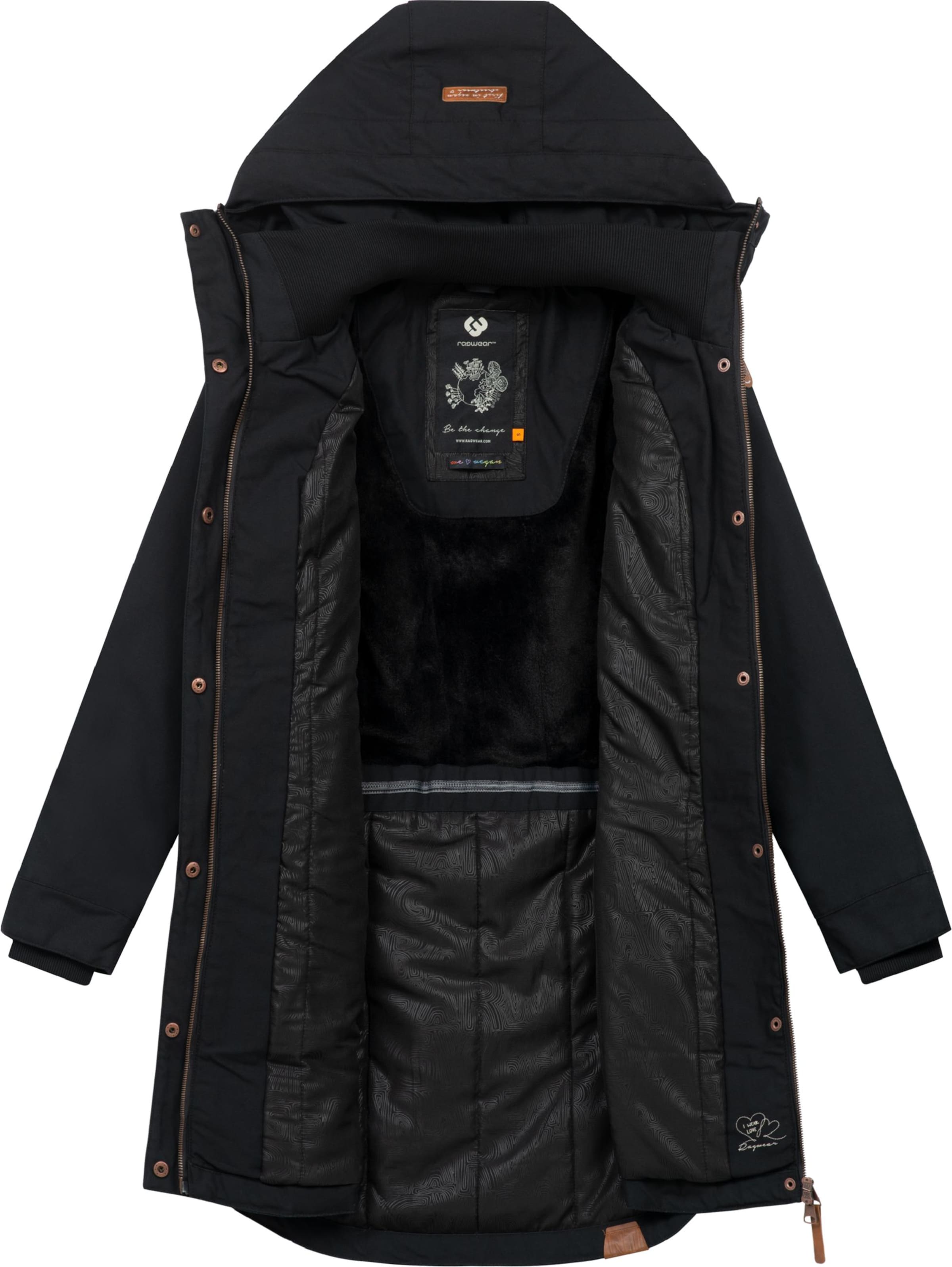 Ragwear Télikabátok 'Jannisa' fekete