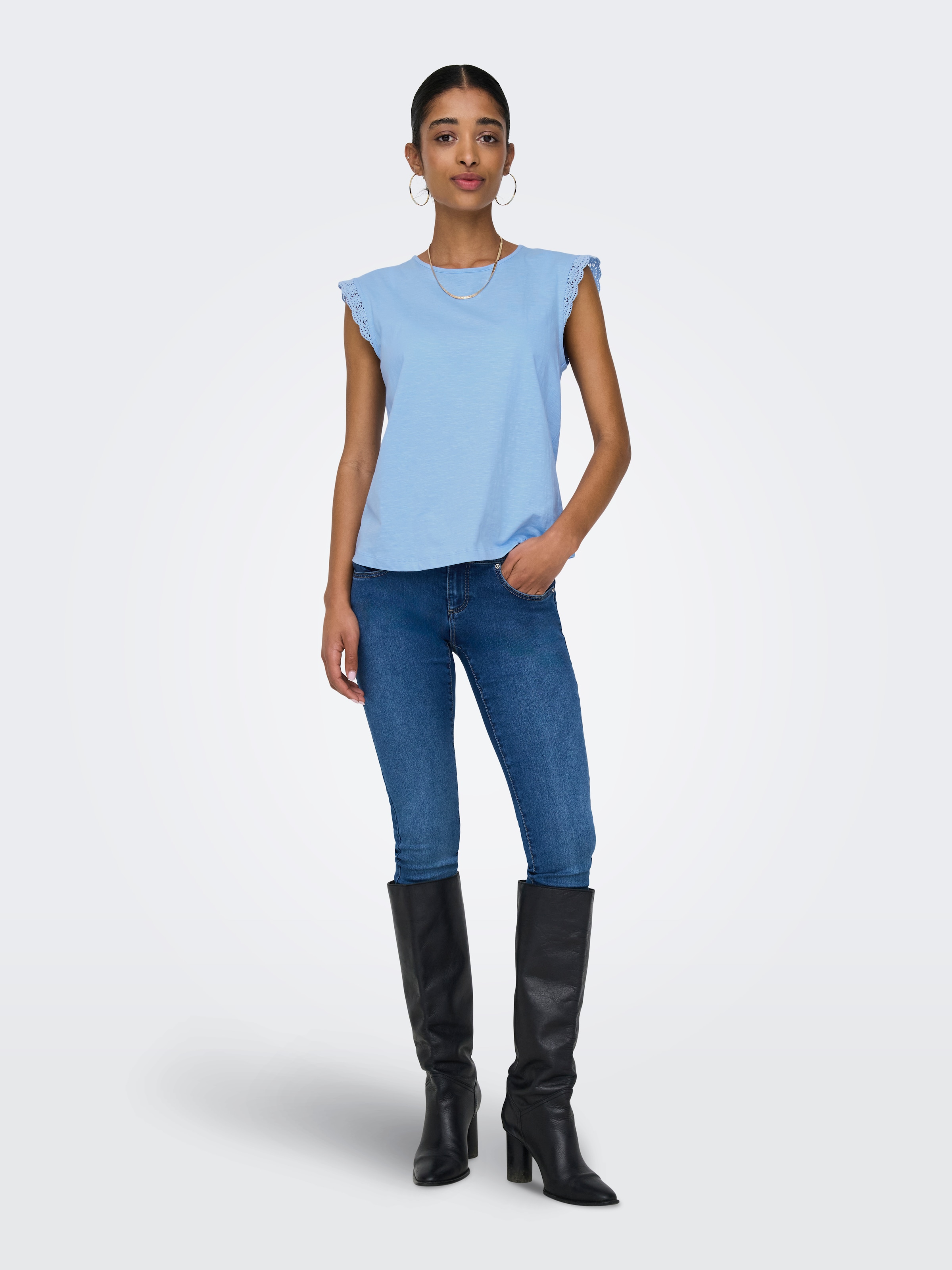 JDY Top 'JDYSalva' világoskék