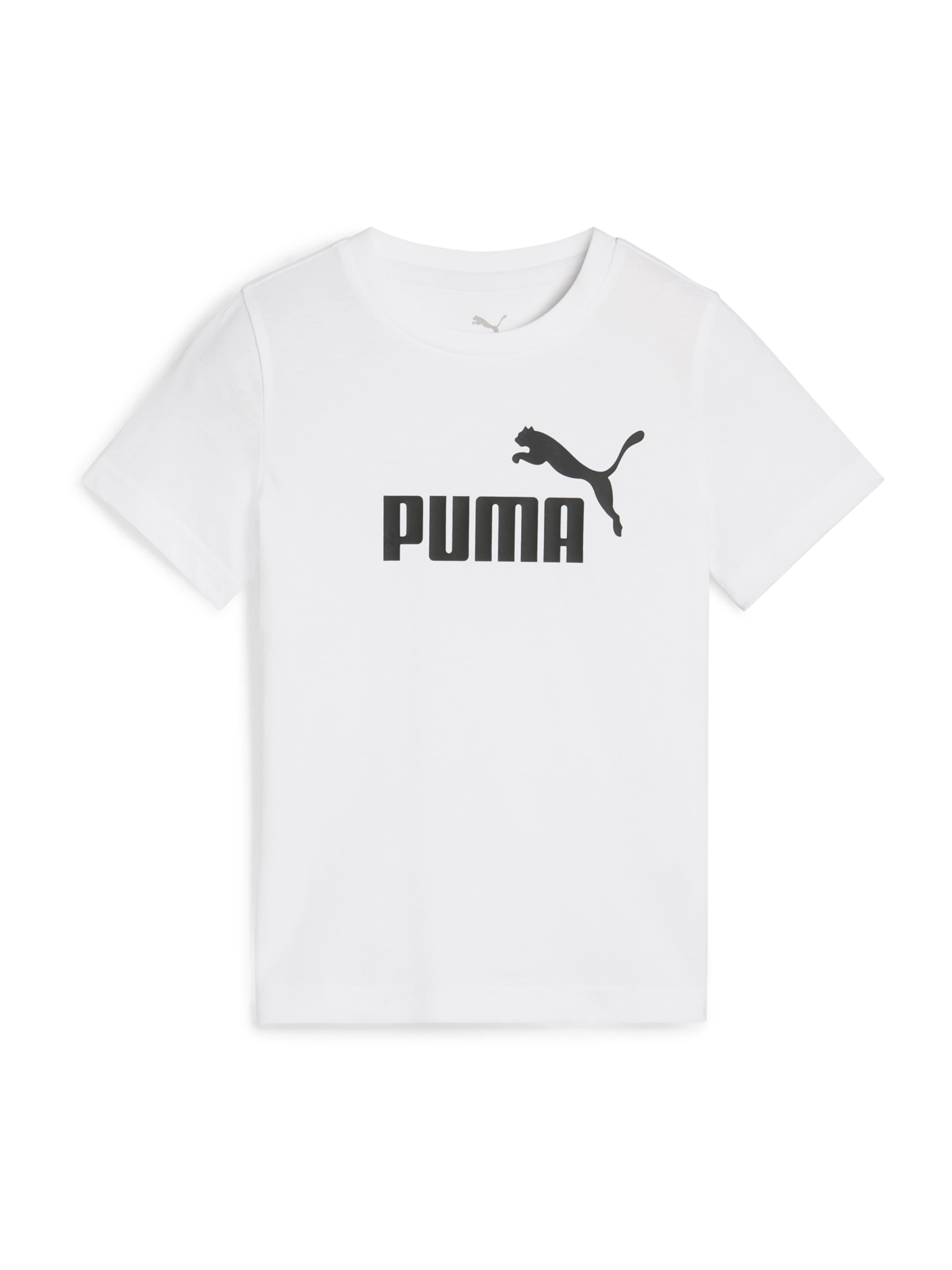 PUMA Póló 'ESS No. 1' fekete / fehér