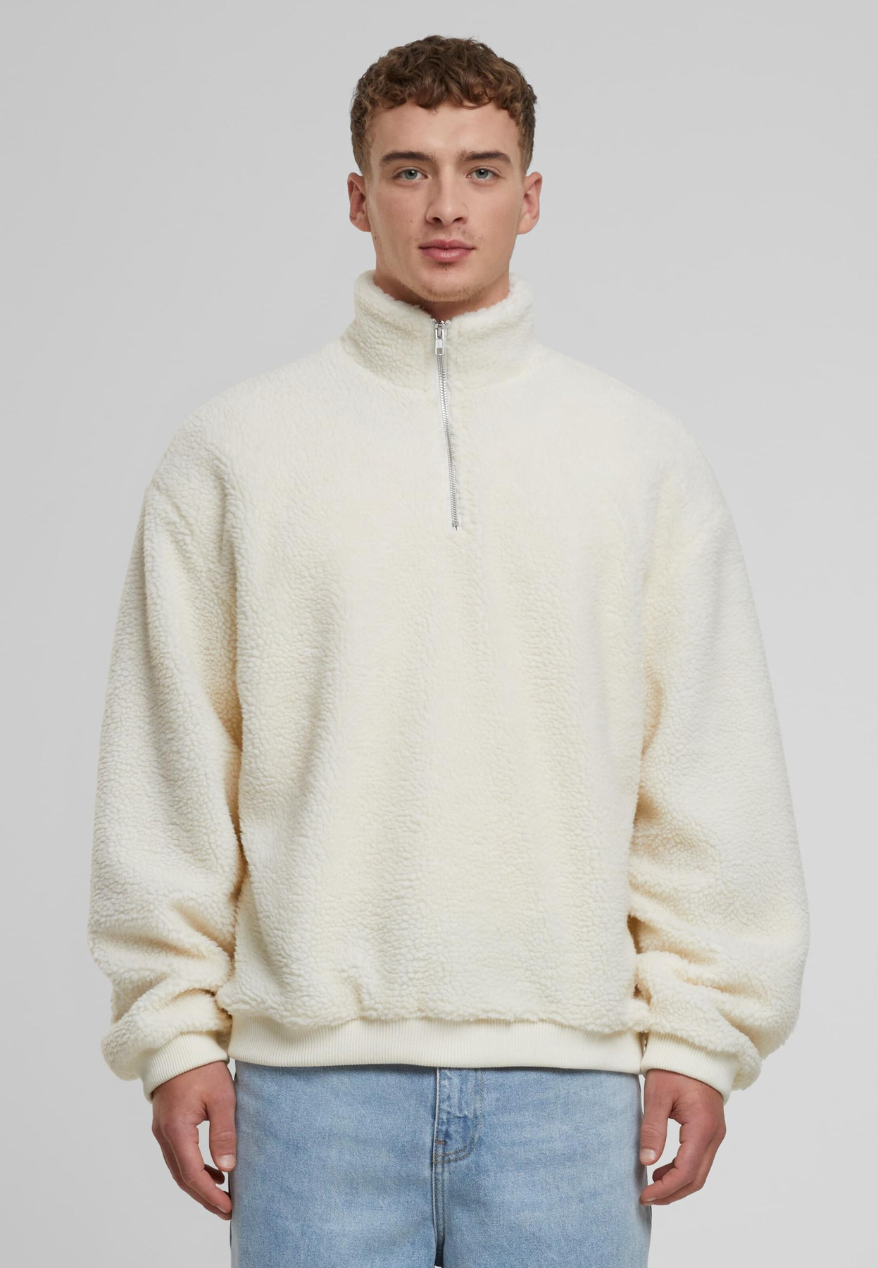 Urban Classics Pulóver gyapjúfehér