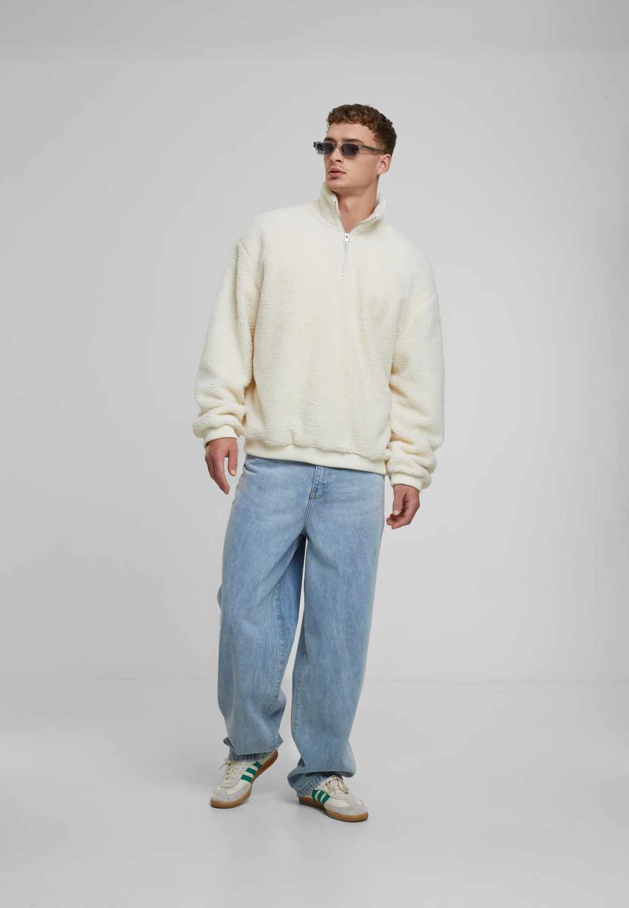 Urban Classics Pulóver gyapjúfehér