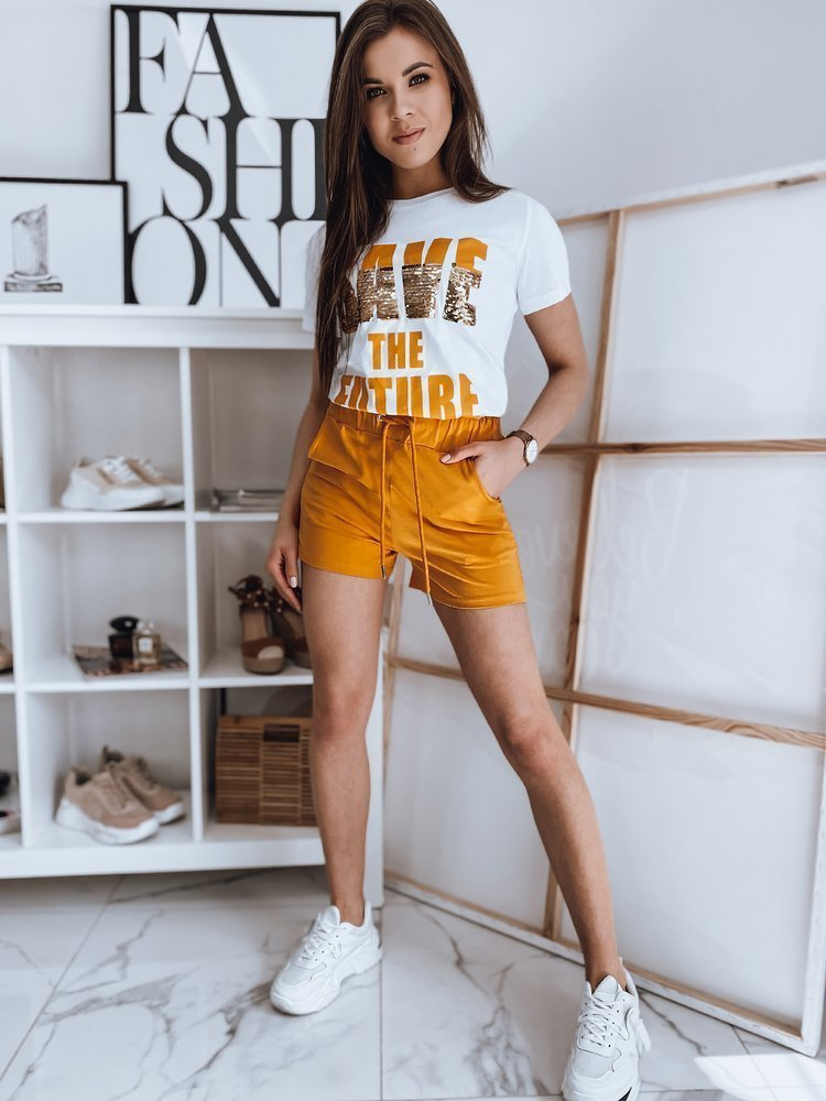 BASIC Fehér - mustár színű készlet Save AY0581