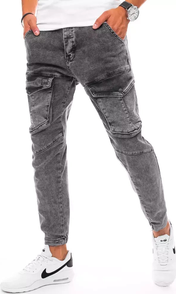 BASIC Világosszürke farmer zsebekkel UX3275