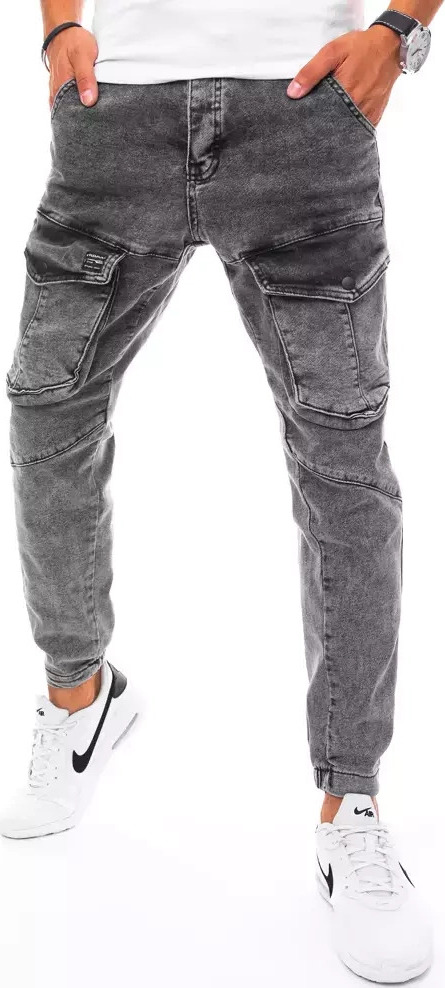 BASIC Világosszürke farmer zsebekkel UX3275