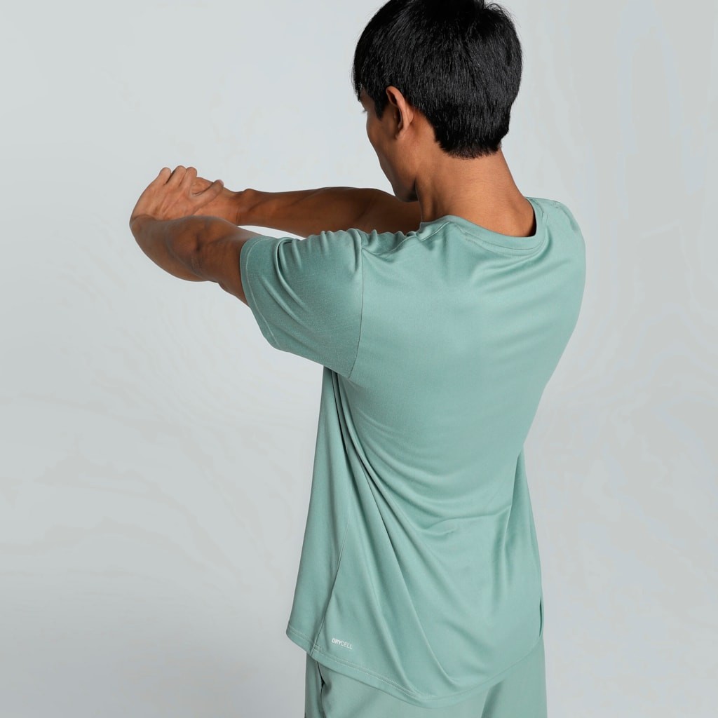 Puma M Tad Essentials Solid Cat Tee (CF big cat) green