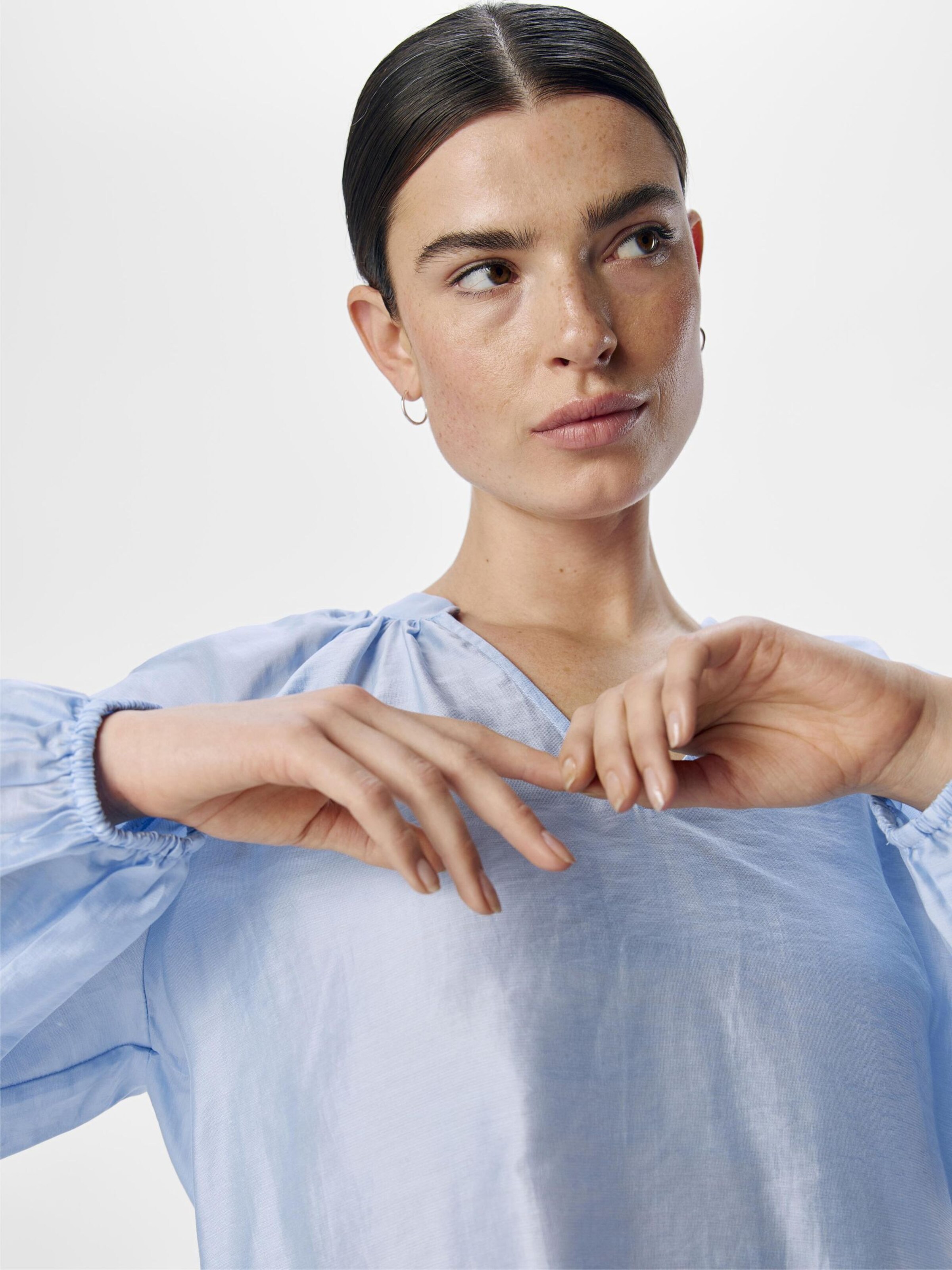 OBJECT Blúz 'OBJHeidi' világoskék