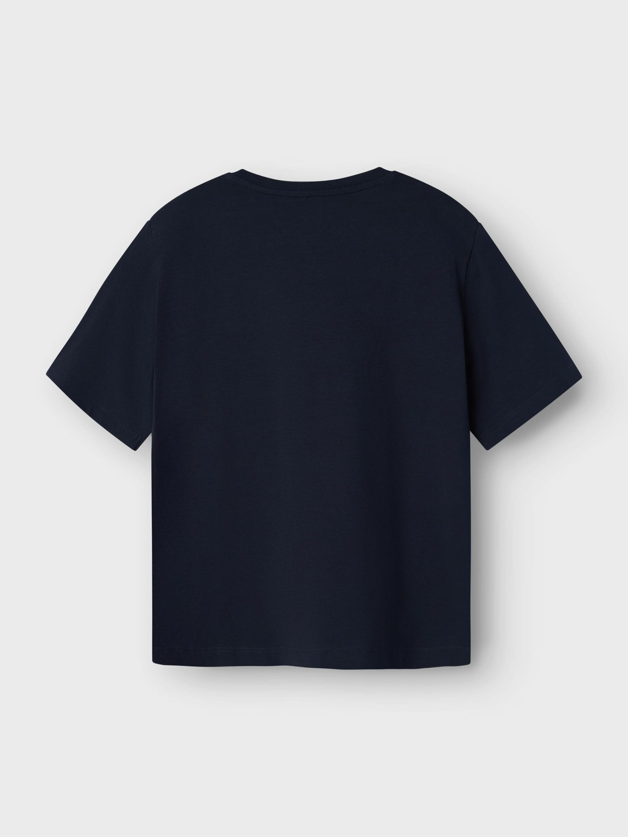 NAME IT Póló 'NKMMus Minecraft' antracit / fenyő / világospiros / fekete