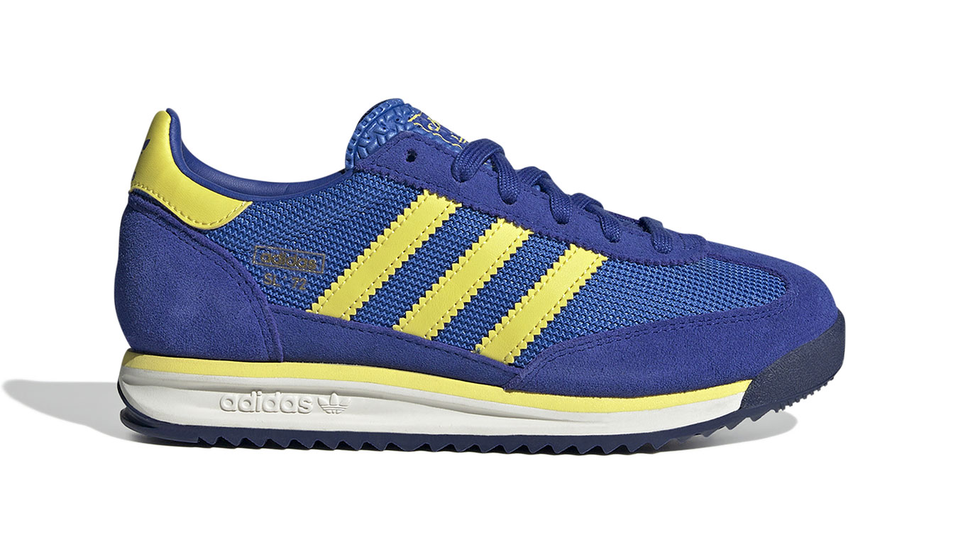 adidas SL 72 RS J Nők,Gyerekek - Teniszcipők adidas Originals - Zöld - JH9967-3.5