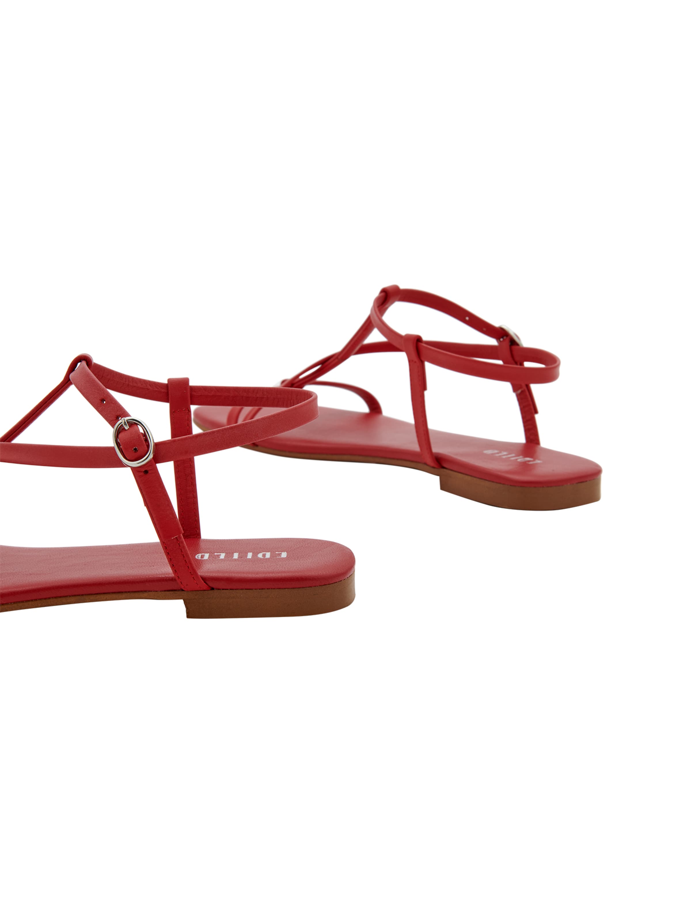 EDITED Pántos szandál 'Toyah' piros