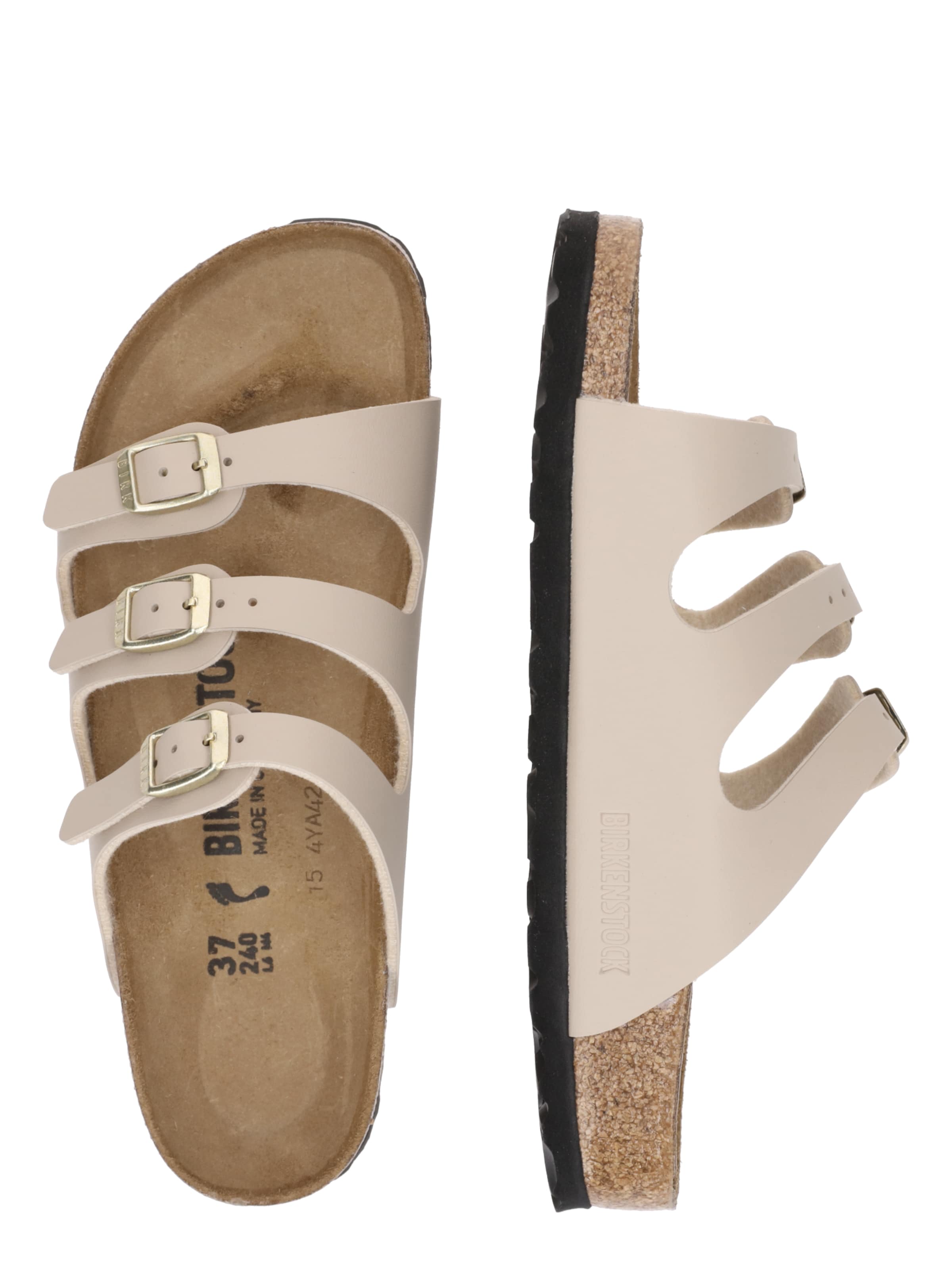 BIRKENSTOCK Papucs 'Florida' bézs