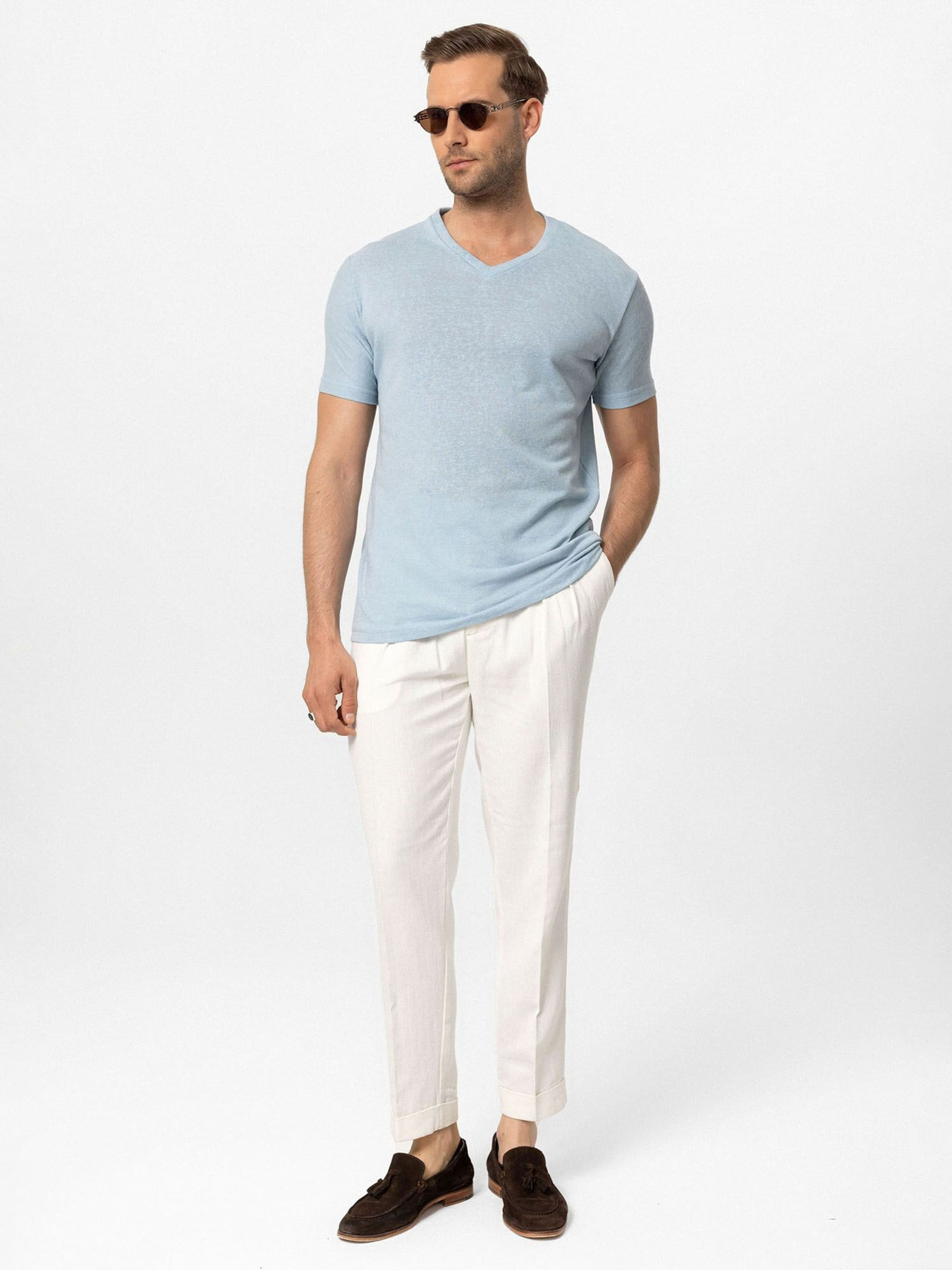 Antioch Póló galambkék