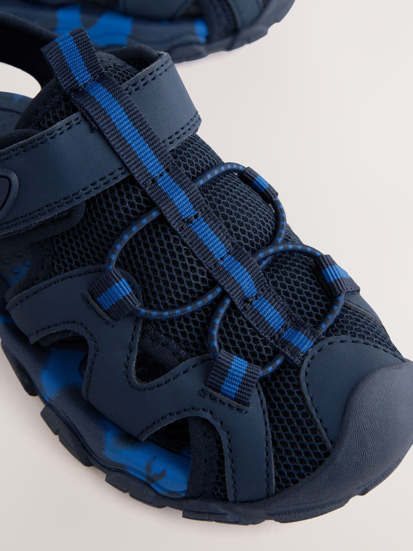 Next Nyitott cipők kék / tengerészkék