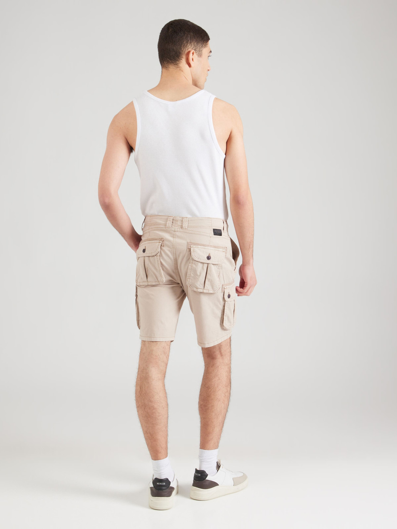 INDICODE JEANS Cargo nadrágok 'INLanny' greige