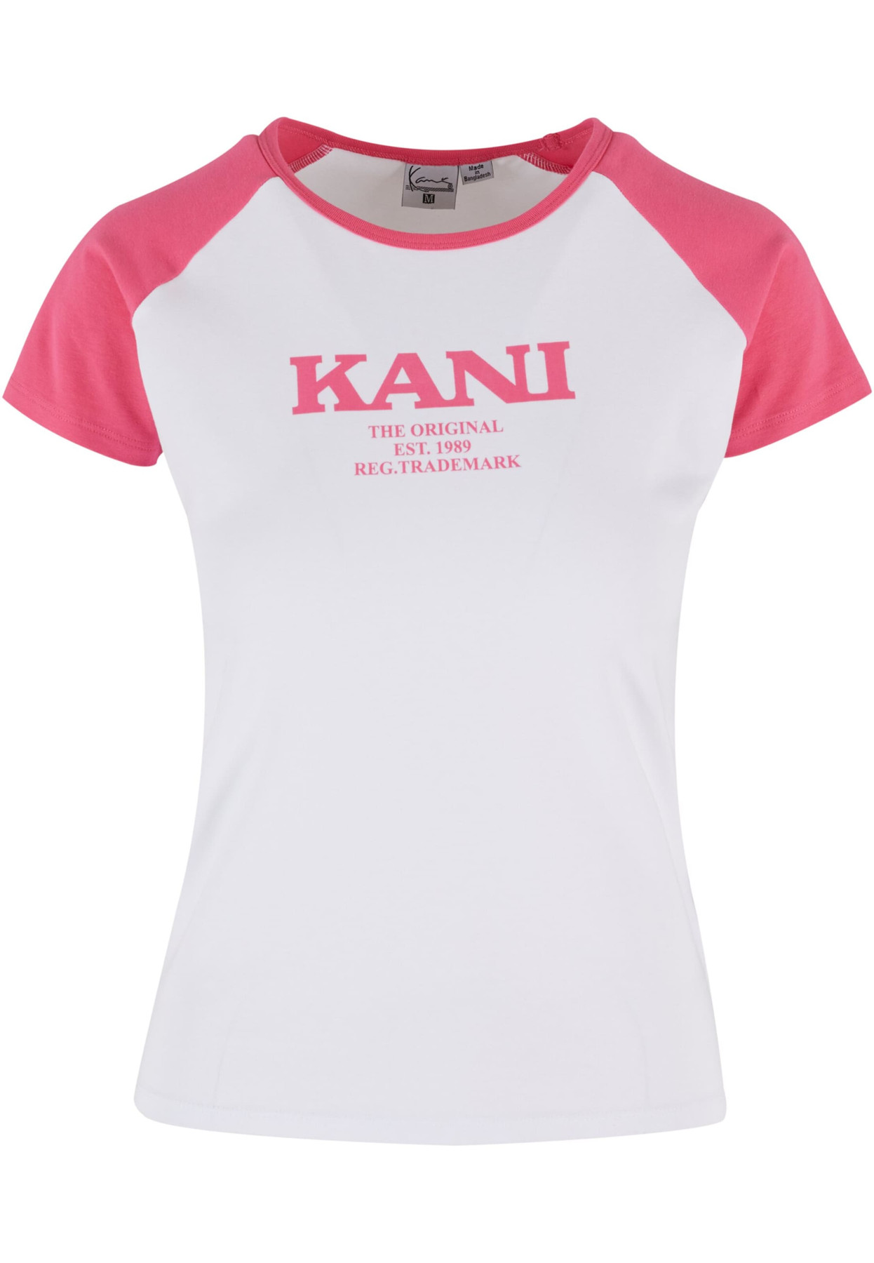 Karl Kani Póló világos-rózsaszín / fehér
