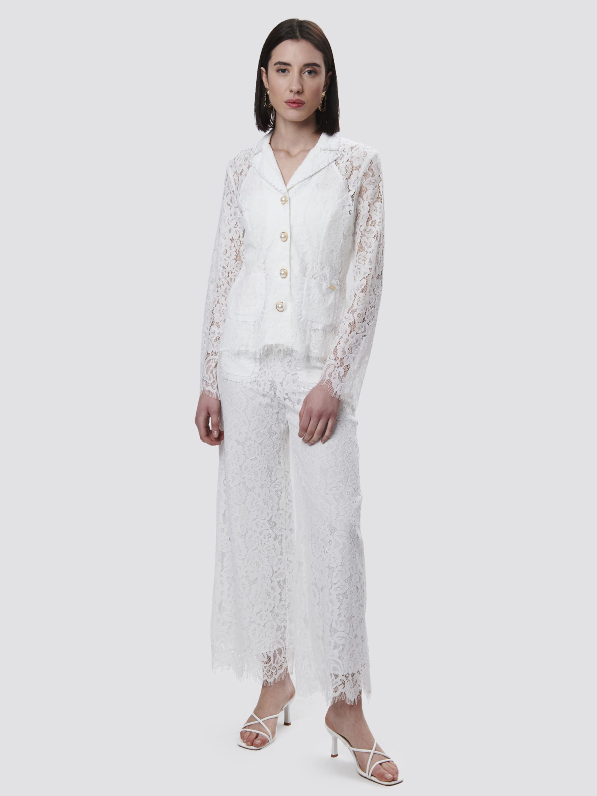 Influencer Blézer fehér