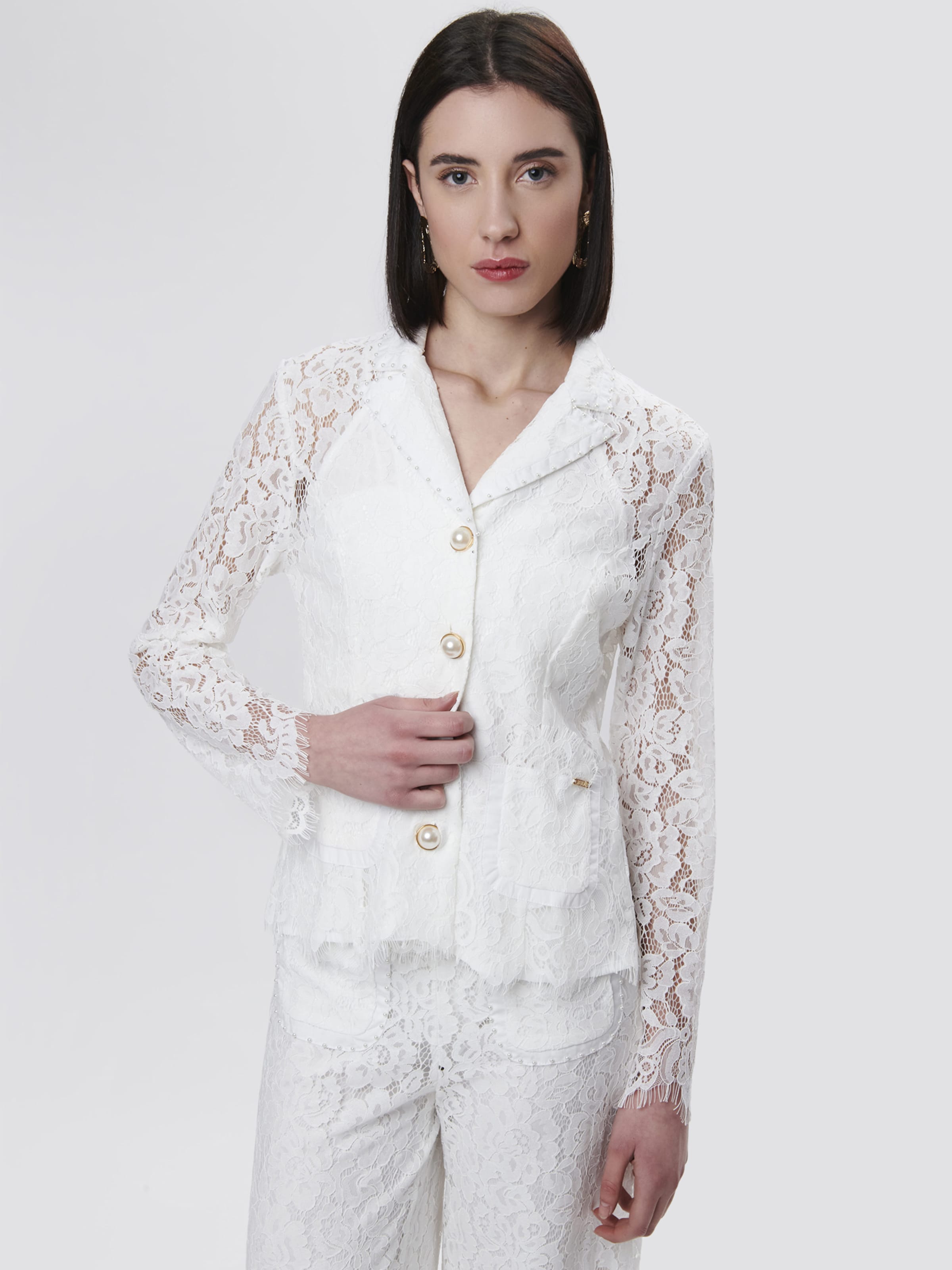 Influencer Blézer fehér