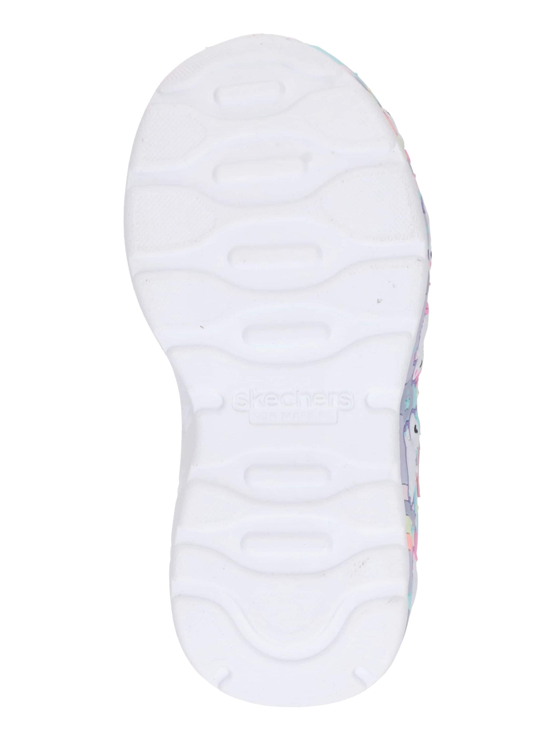 SKECHERS Sportcipő 'Play Scene- Fun Squad' kék / világoslila / rózsaszín