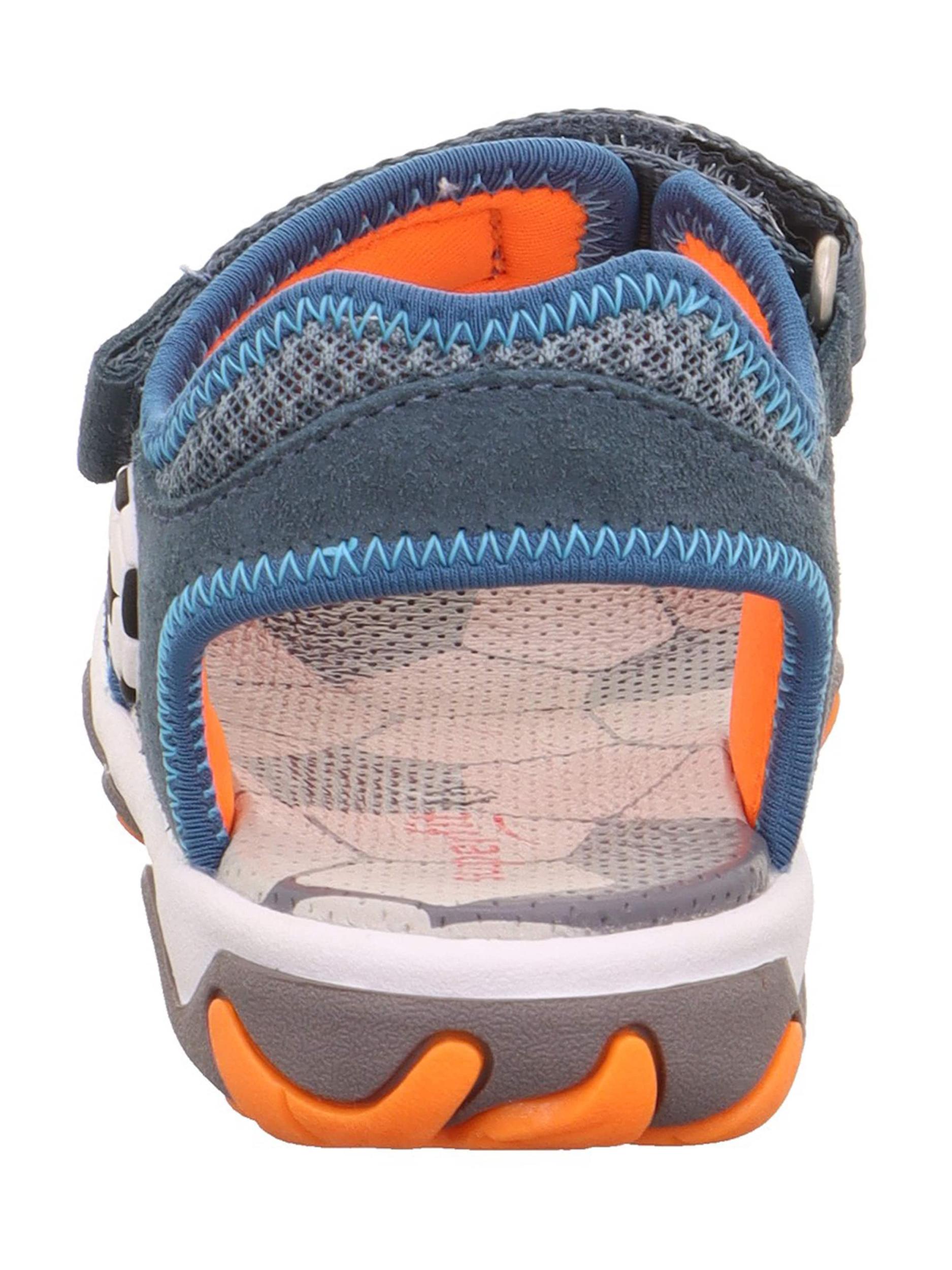 SUPERFIT Nyitott cipők 'MIKE 3.0' sötétkék / fekete / fehér