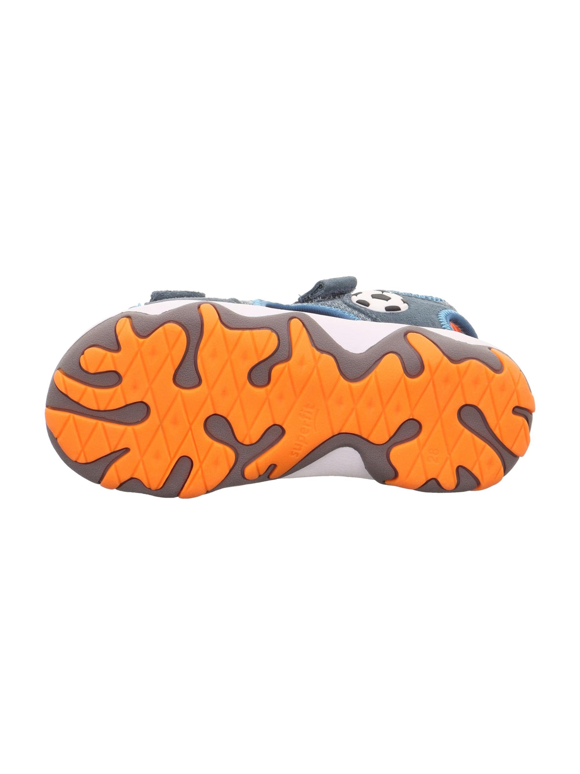 SUPERFIT Nyitott cipők 'MIKE 3.0' sötétkék / fekete / fehér