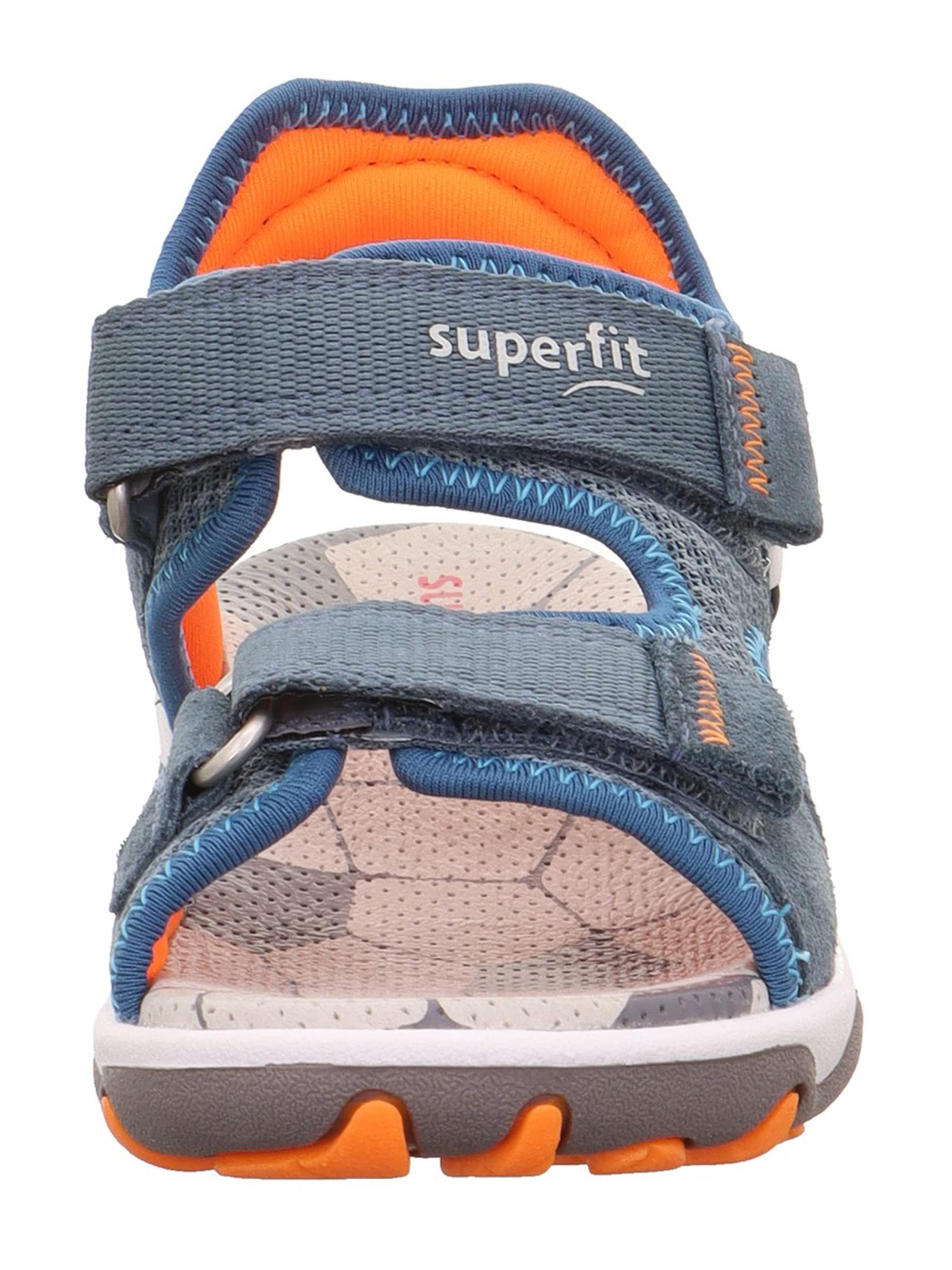 SUPERFIT Nyitott cipők 'MIKE 3.0' sötétkék / fekete / fehér