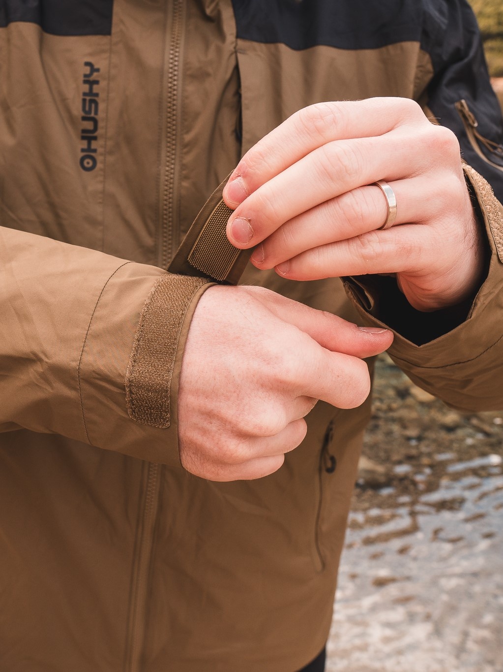 Husky Nickin M khaki/black