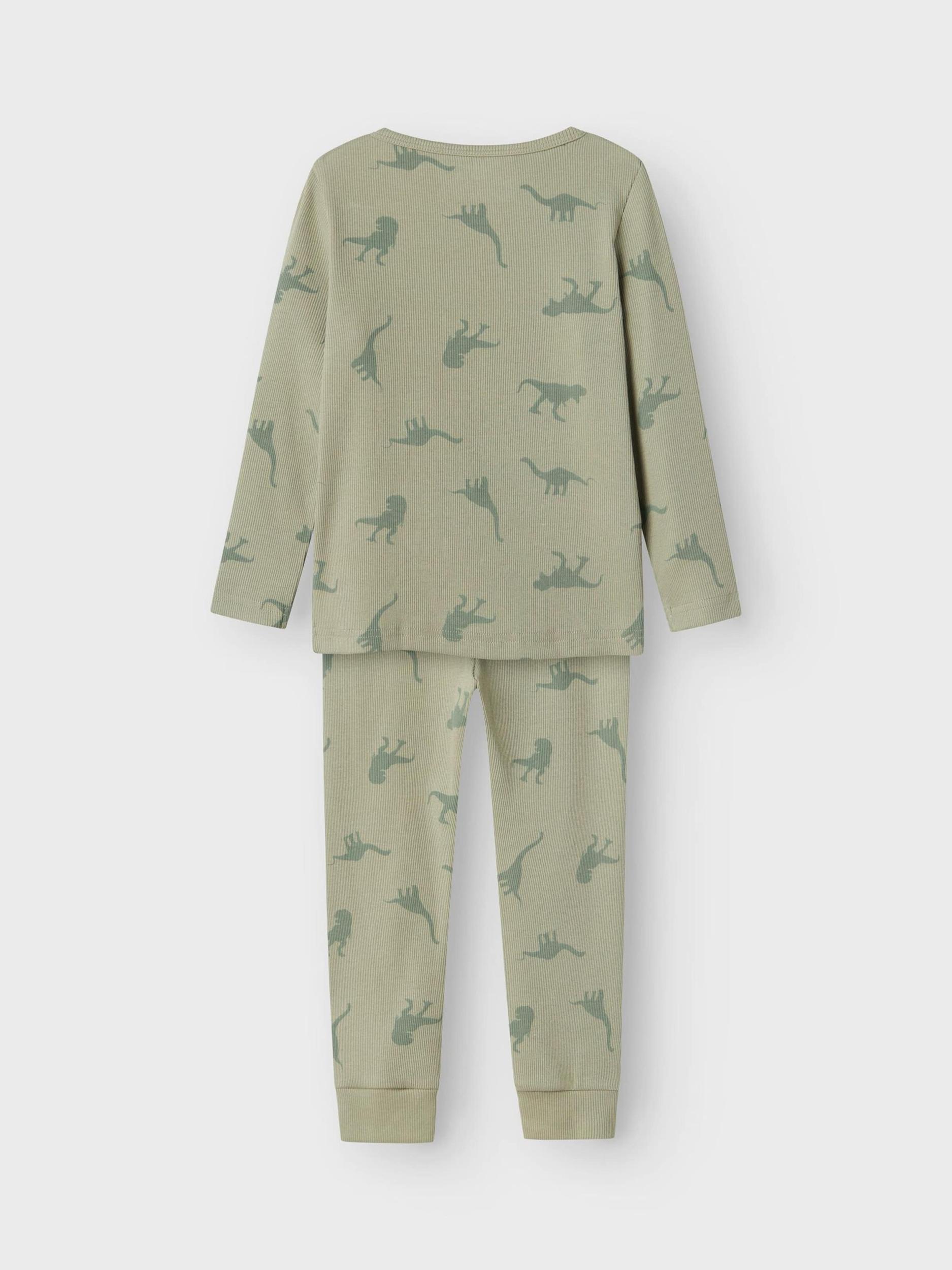 NAME IT Ruhák alváshoz nád / sötétzöld