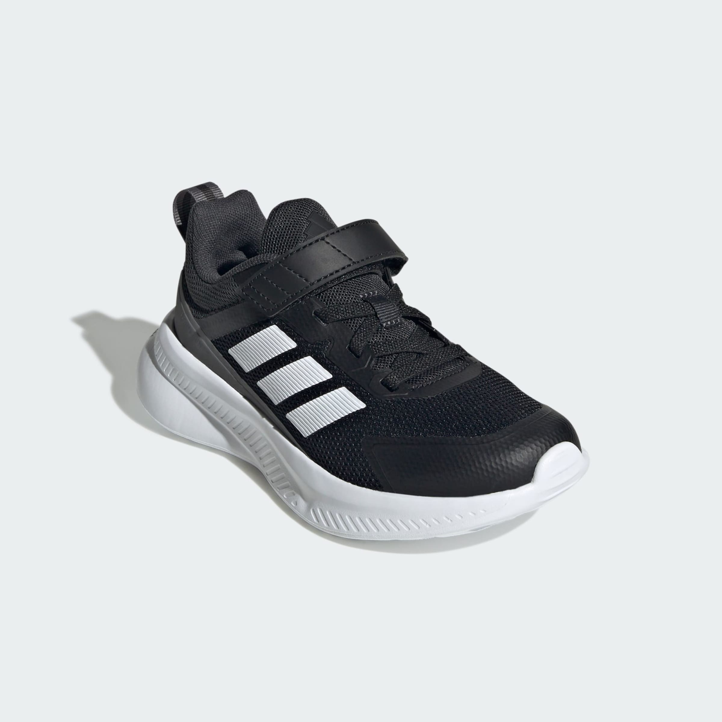 ADIDAS SPORTSWEAR Sportcipő 'Fortarun 4.0' sötétszürke / fekete / fehér