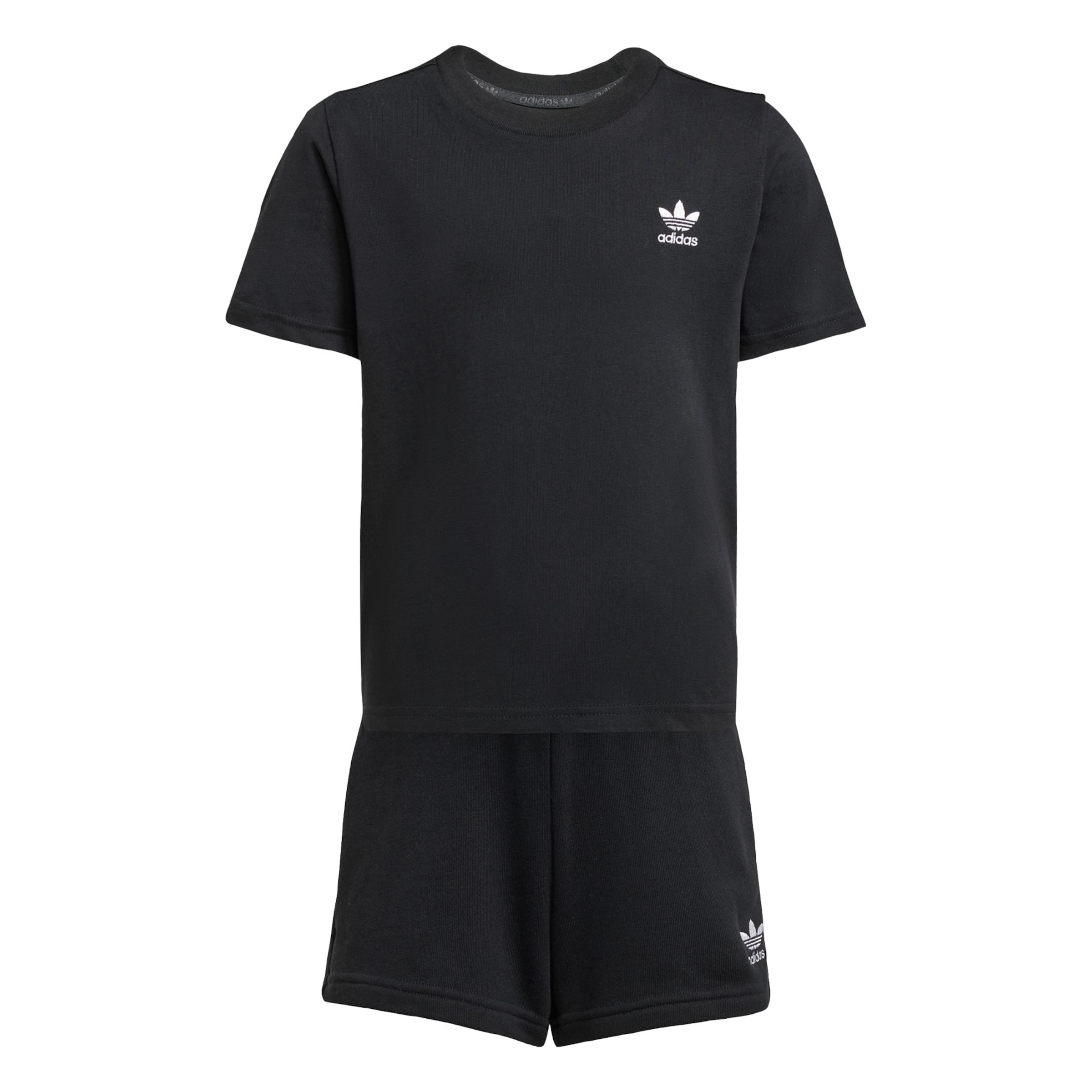 ADIDAS ORIGINALS Szettek 'Shorts and Tee Set' fekete / fehér