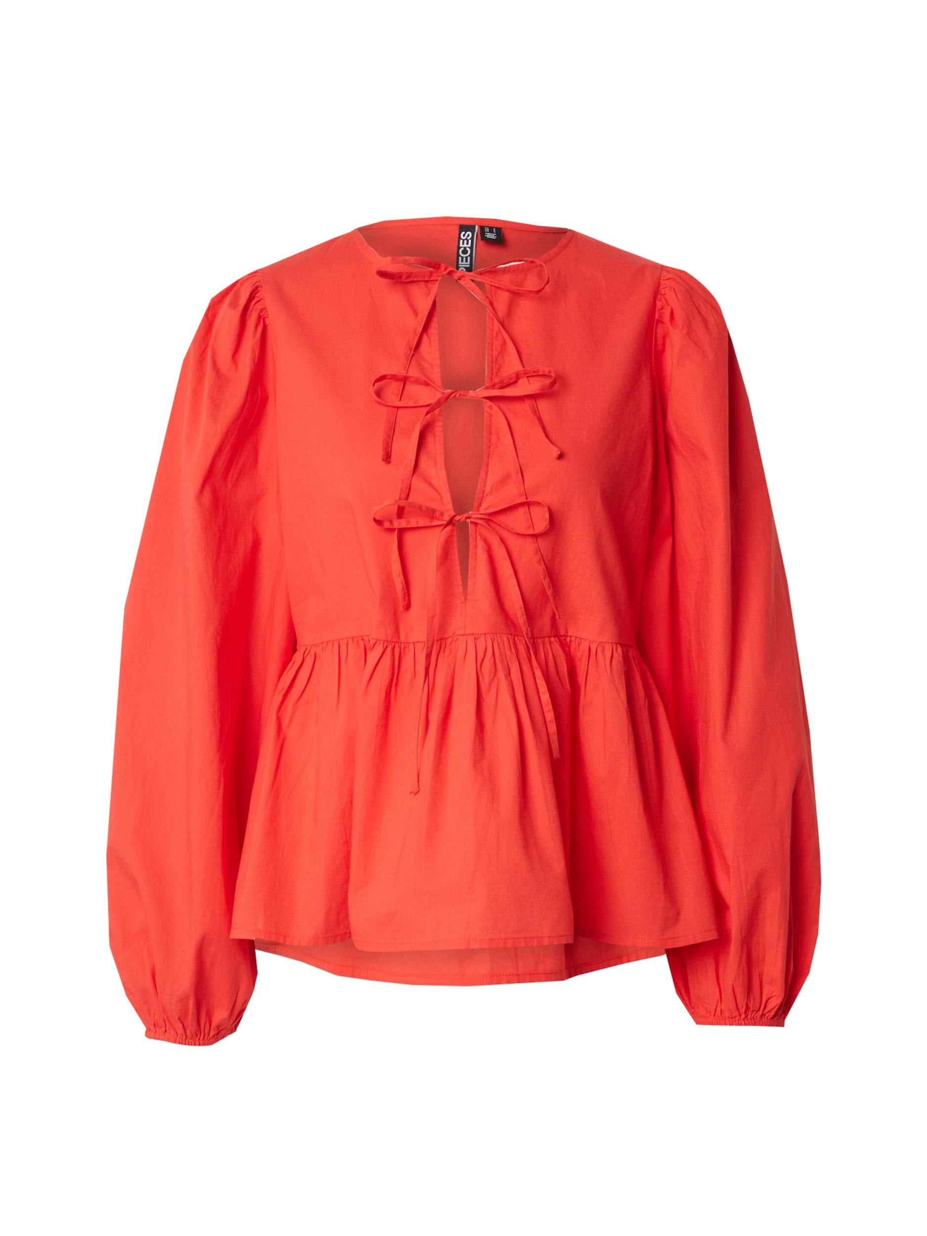 PIECES Blúz 'PCJOLLY' rikító piros