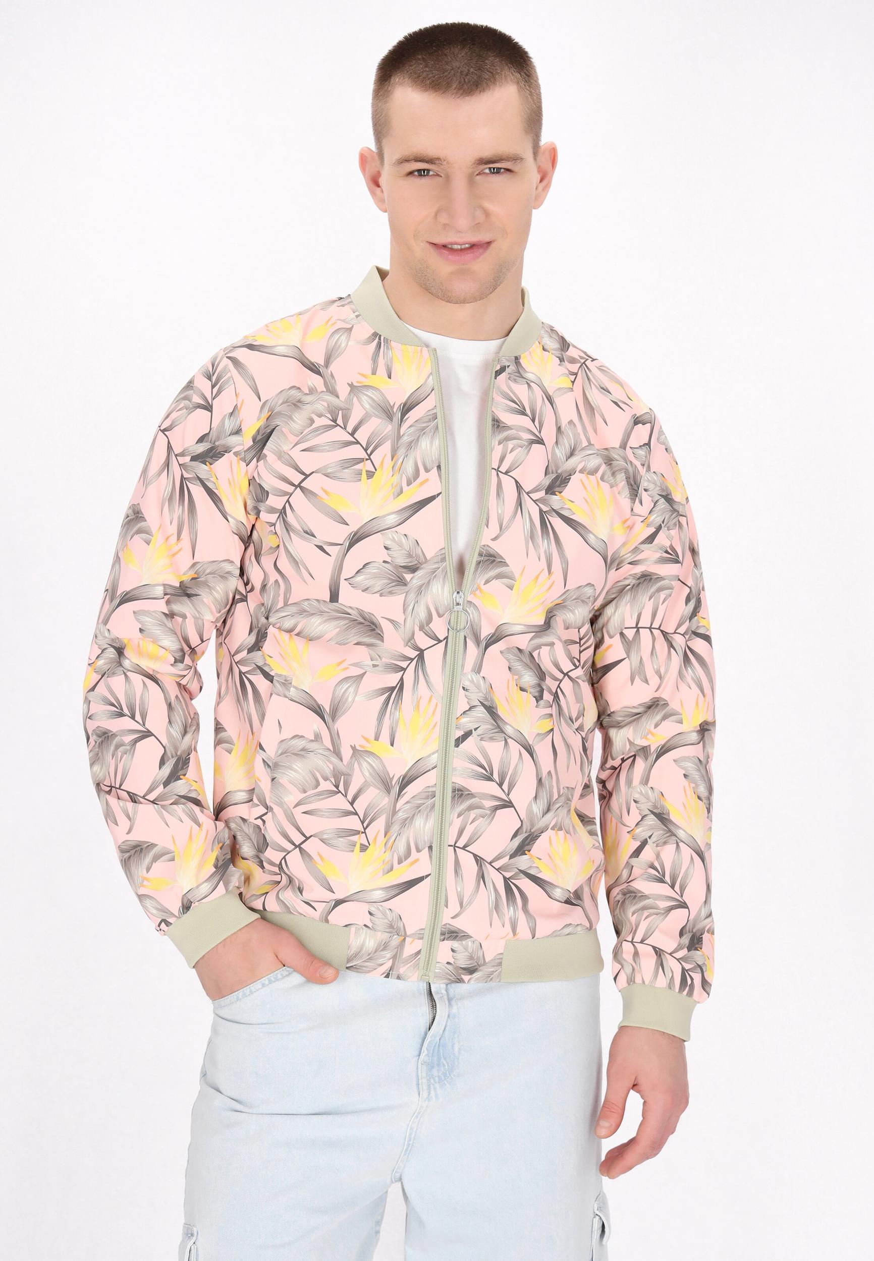 MO Átmeneti dzseki krém / sötétsárga / világoszöld / rózsaszín