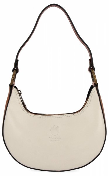 Bőr táska klasszikus Vittoria Gotti bézs 536