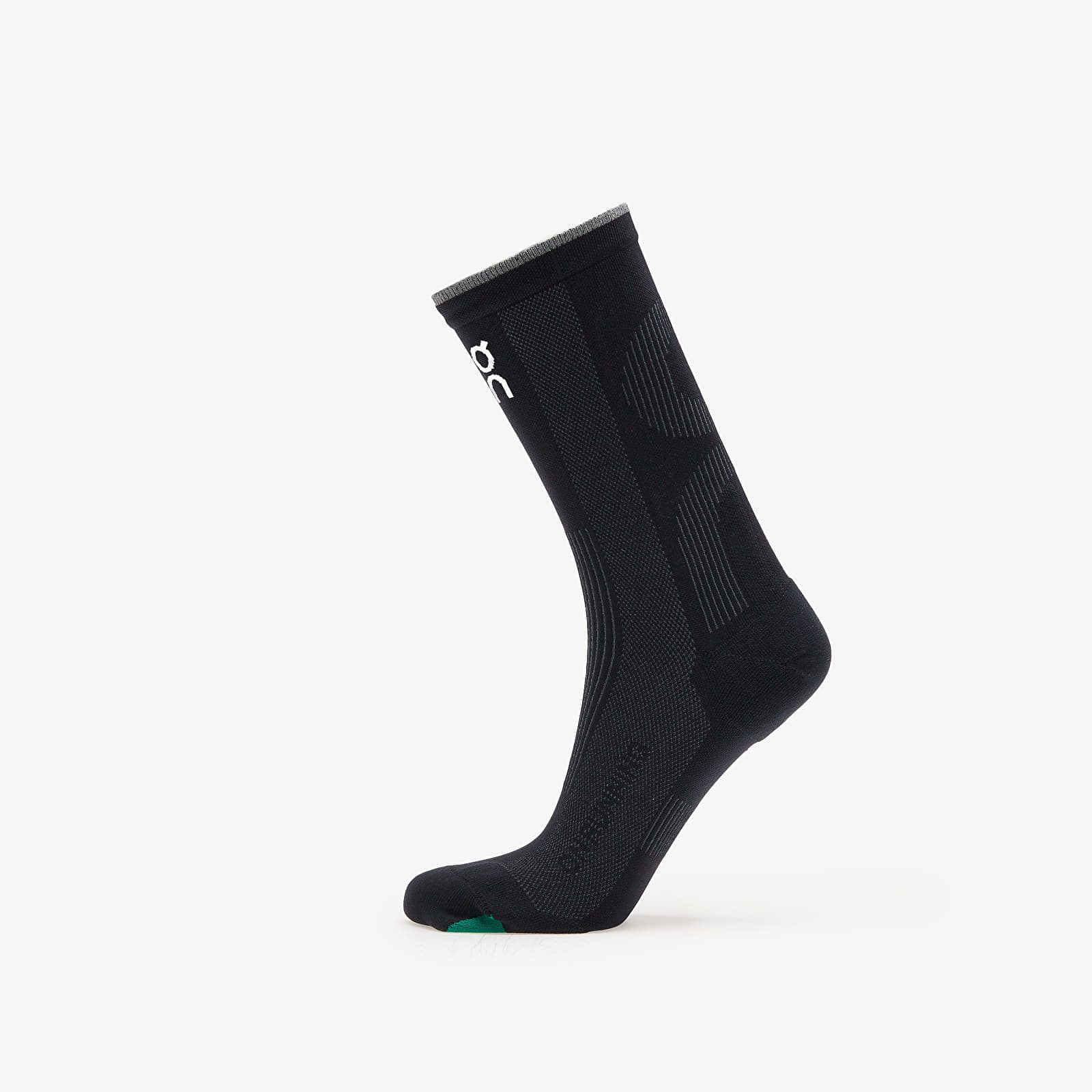 Zoknik On Elite Run Sock High Black/ Magnet XL