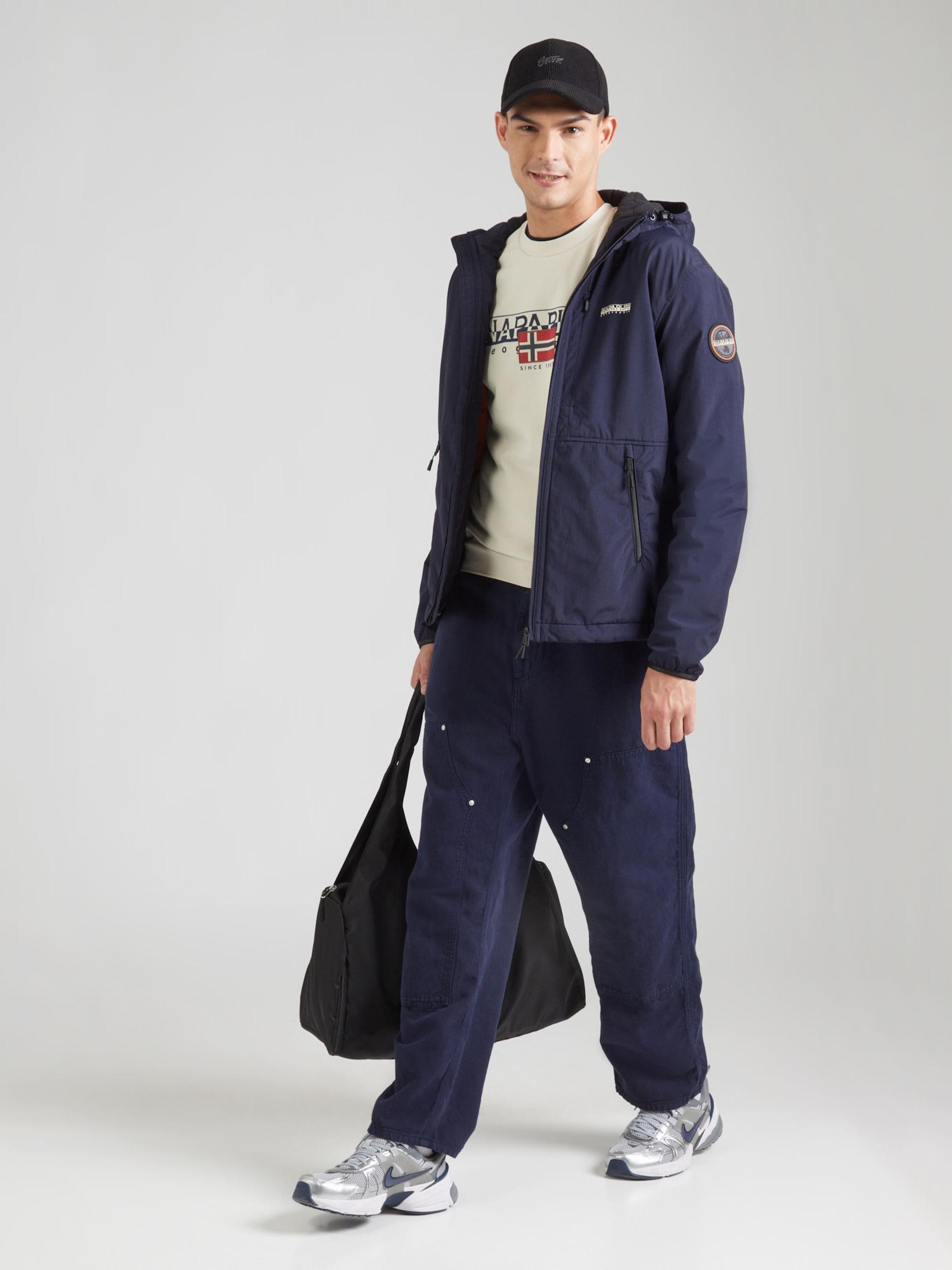 NAPAPIJRI Átmeneti dzseki 'A-TUNDRA' tengerészkék