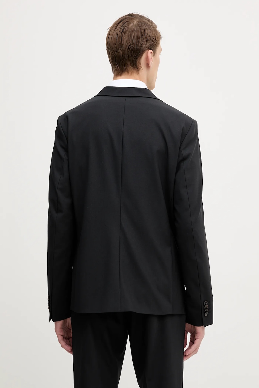 Mos Mosh blézer gyapjú keverékből JAMES