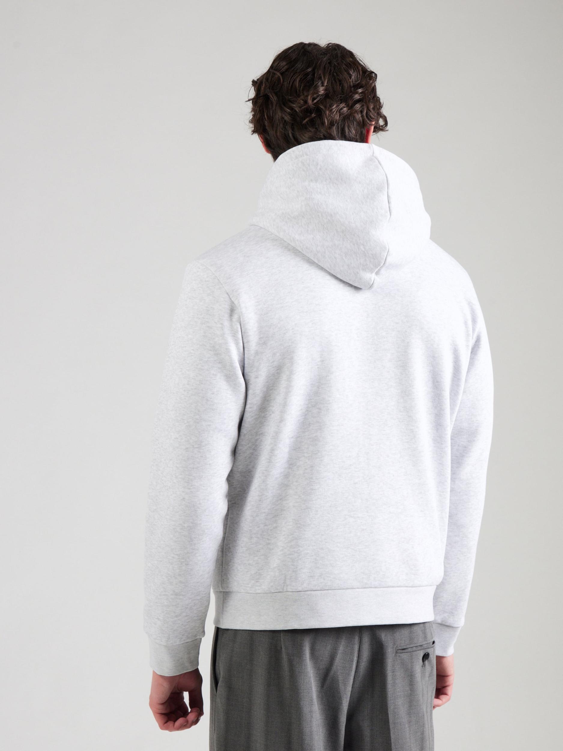 JACK & JONES Tréning póló 'JCOFUSION' tengerészkék / fehér melír