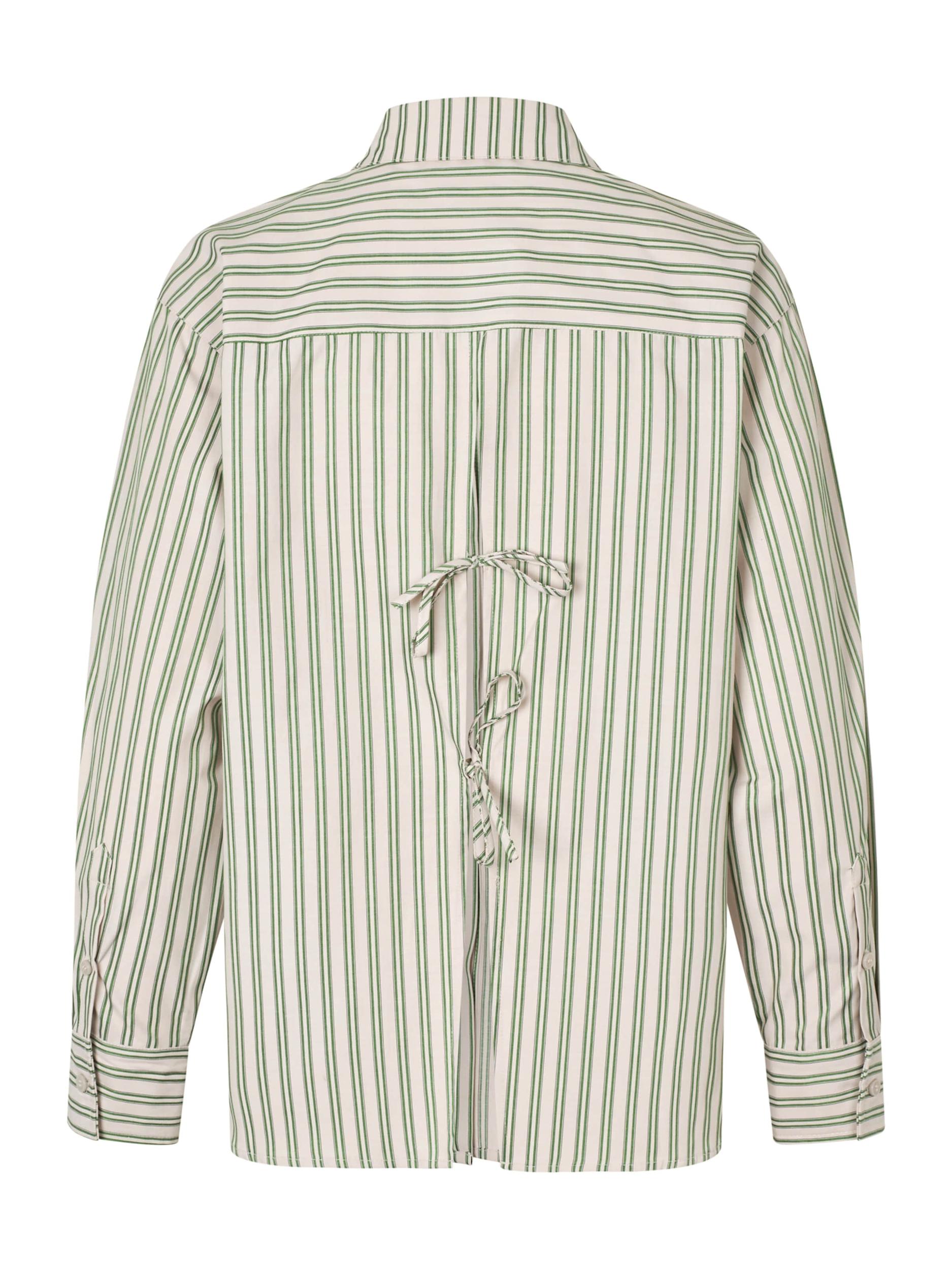 modström Blúz 'Millemd' világoszöld / fehér